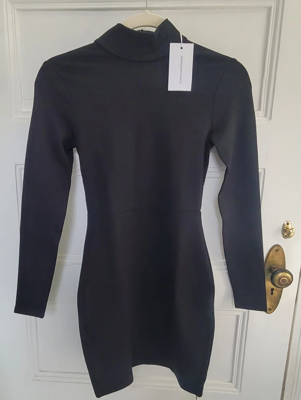 Lovers + Friends “Beatrix” Dress – Size XS NWT Black Perfect Little Black Dress - Picture 3 of 10